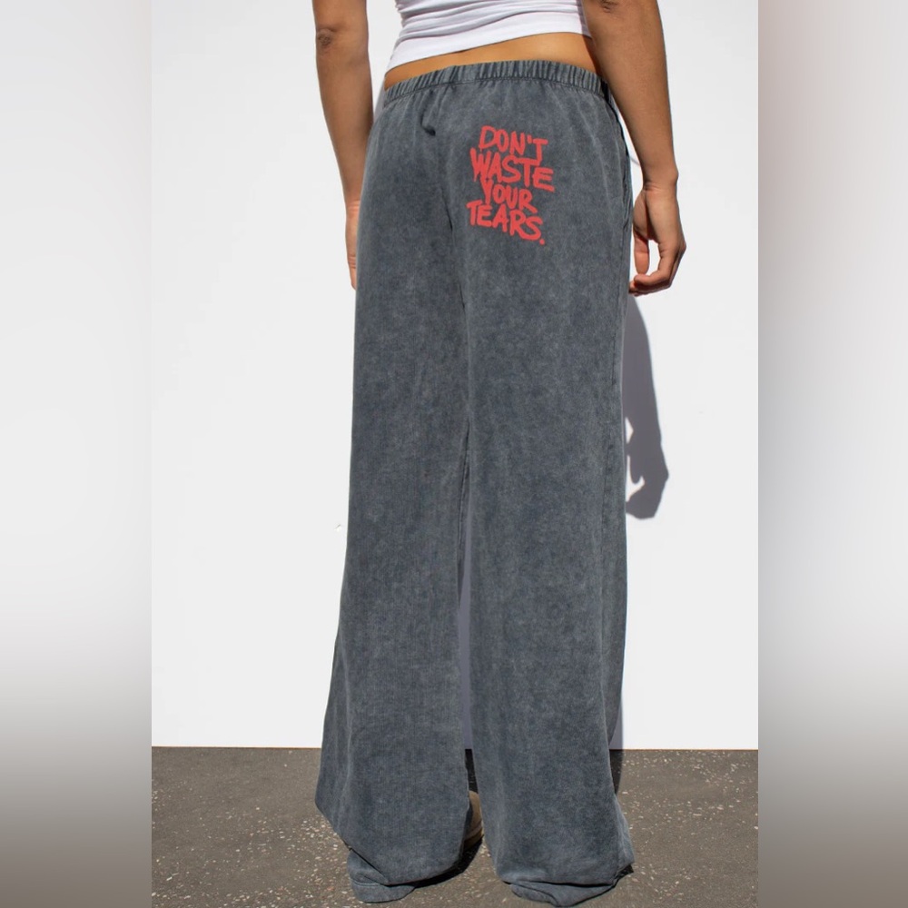 Barely worn Don’t waste your tears sweatpants